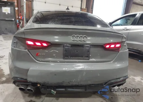 2021 Audi S5 Sportback Premium Plus Tfsi Quattro Tiptronic из США, поврежденный, VIN WAUC4CF58MA005952